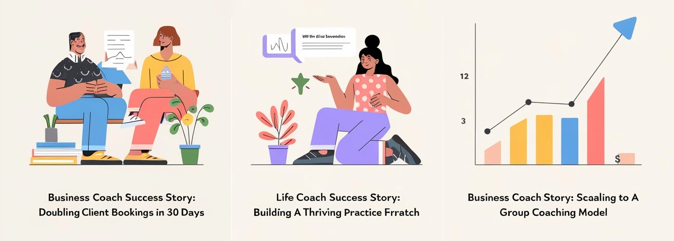 SUCCESS STORIES FOR BUSINESS & LIFE COACHES